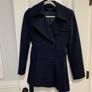4 Via Spiga navy peacoat